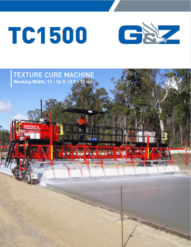 TC1500 Texture Cure Machine Brochure