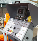 S600 Multi-Purpose Slipform Paver Operator Controls